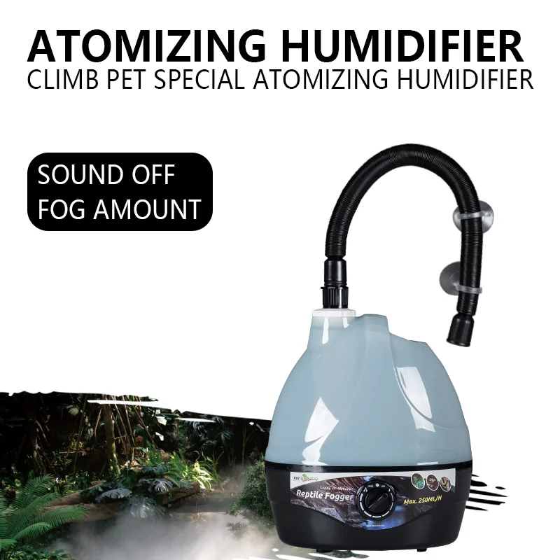 2L Reptile Humidifier Mist Rainforest Fogger Lizard Turtle Terrarium Automatic Humidifier Intelligent Spray System Kit