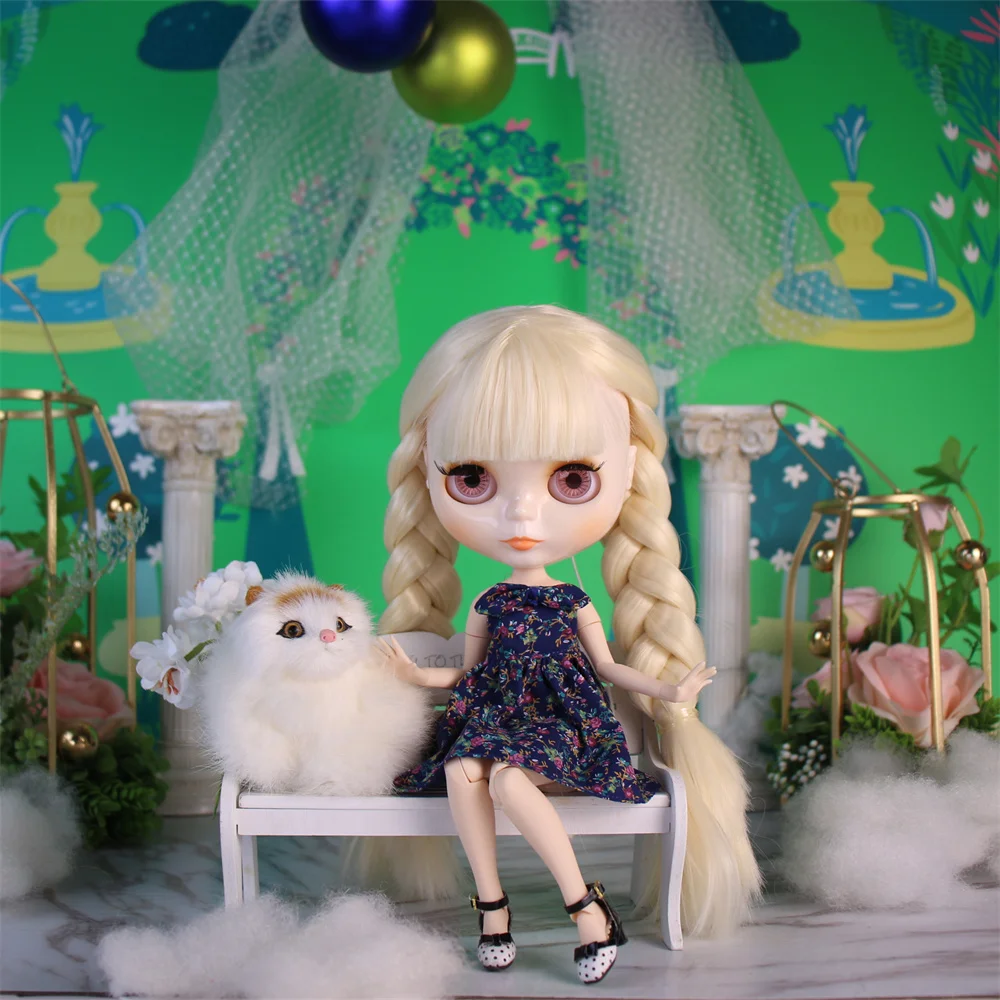 ICY DBS Blyth 1/6 bjd dolls joint body custom face colorful hair Contains clothing and shoes special