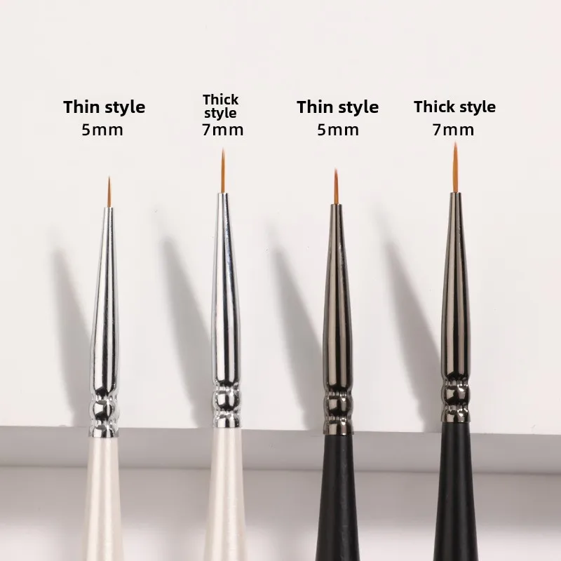 1pcs Brush Super Fine Bjd Doll Face Makeup Mandala Dotting Draw Line Pen Painting Brush Modeling Detail Clay Tool Diy Art 2