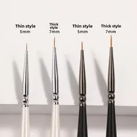 1pcs Brush Super Fine Bjd Doll Face Makeup Mandala Dotting Draw Line Pen Painting Brush Modeling Detail Clay Tool Diy Art 2