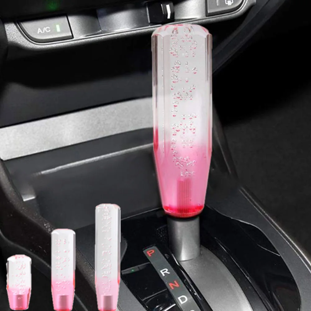 

Car Shift Knob Stick Crystal Bubble Gear Shifter Replacement Manual Transmission Universal Modified Parts