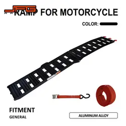 Aluminum Alloy Ladder ATV Motorcycle Folding Portable Ramps Motorbike