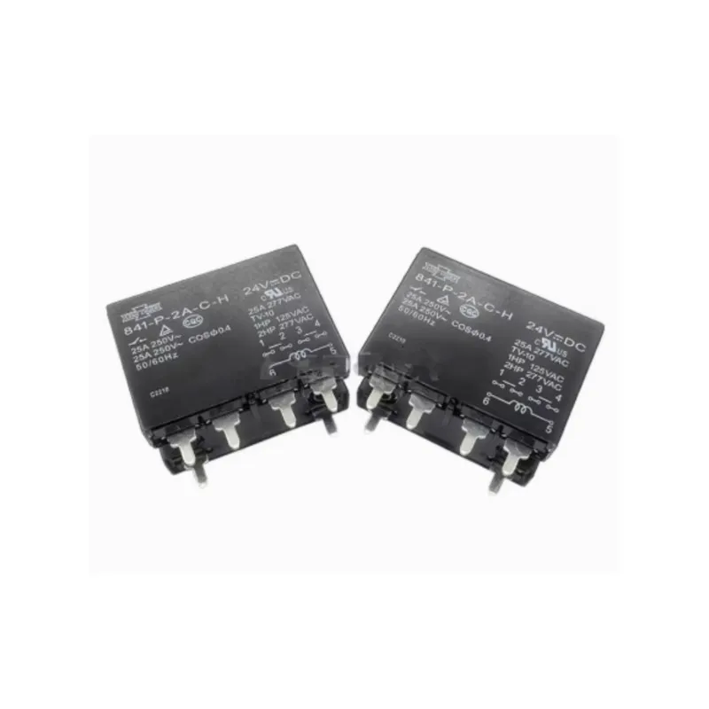 

Реле 841-P-2A-C-H 24VDC 25a