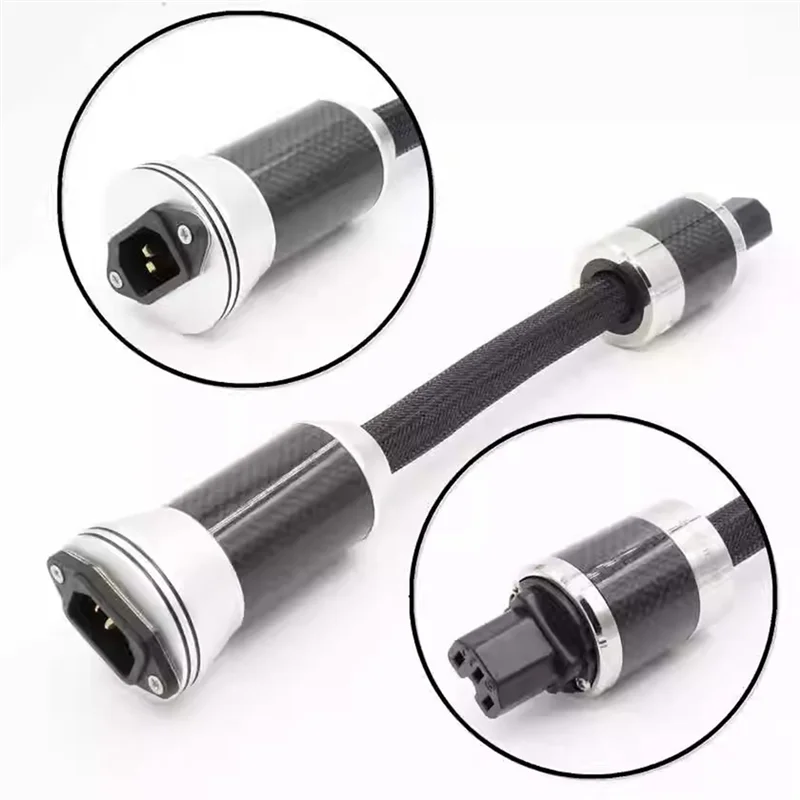 A31G-Flux-50 NCF 전원 필터 나노 크리스탈 로듐 도금 비자 성 FI-50R NCF 커넥터 IEC320-C15 플러그