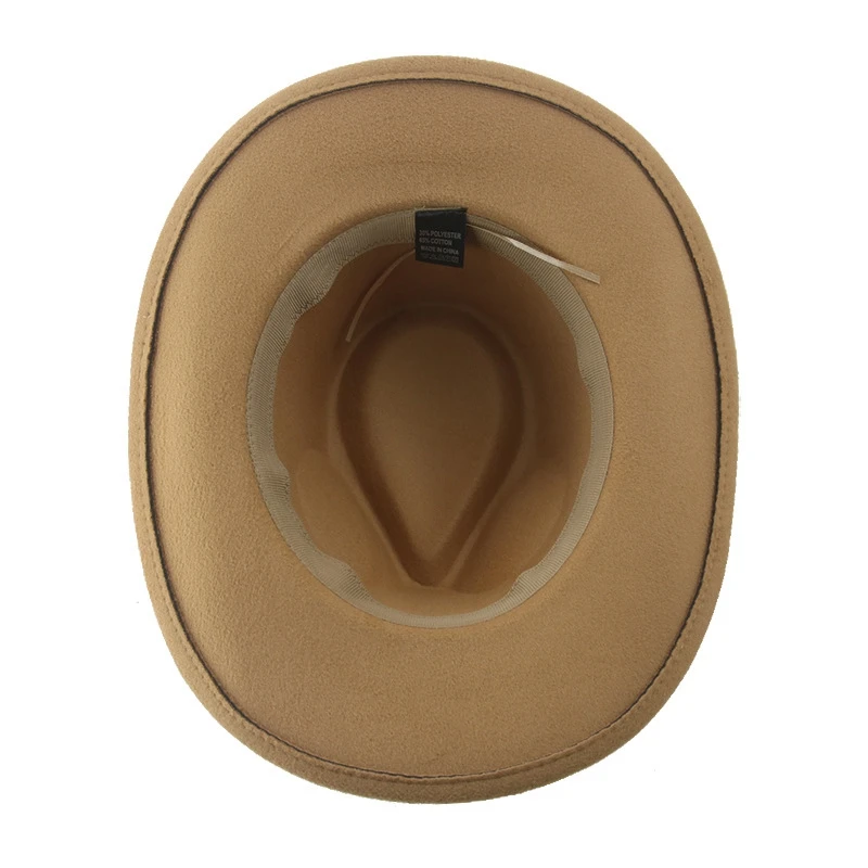 Stylish Wide Brim Straw Hat for Women Men Summer Beach Sun Hat Classic Fedora Panama Hat with Leather Band