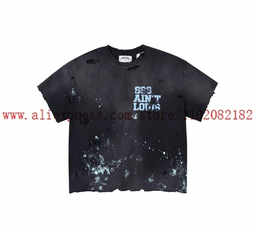 

Футболка Мужская/женская с принтом надписи Tie Dye, стильная тенниска с круглым вырезом и короткими рукавами, уличная одежда, лето