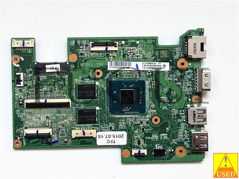 

USED Laptop Motherboard FOR HP 11-F WITH SR1YJ N2840 CPU Fully Tested 100% Work