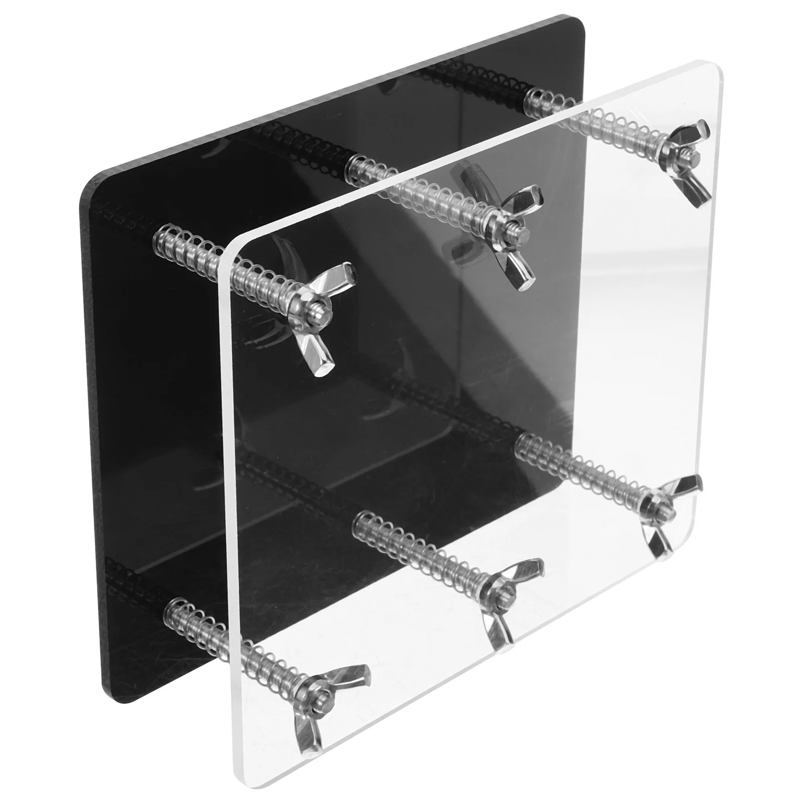 

Card Repairer Repairing Tool Tools Storage Holder Bending Corrector Flatten Device for Metal Presser Accessories