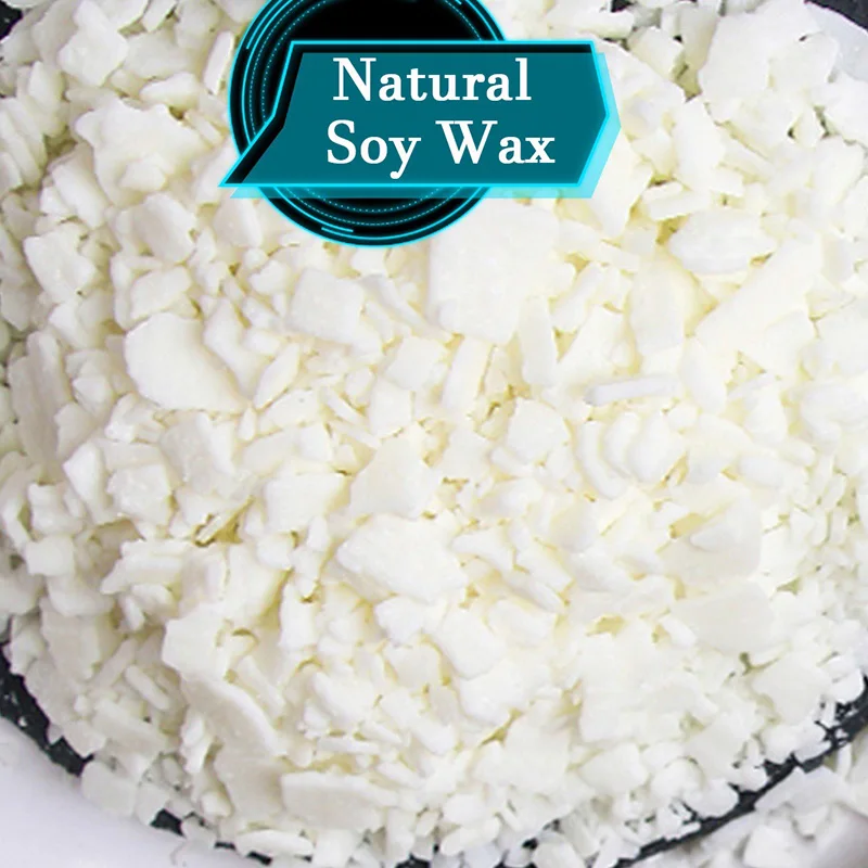 0.05-1KG Natural Soy Wax Flake Scented Candle Raw Material 100