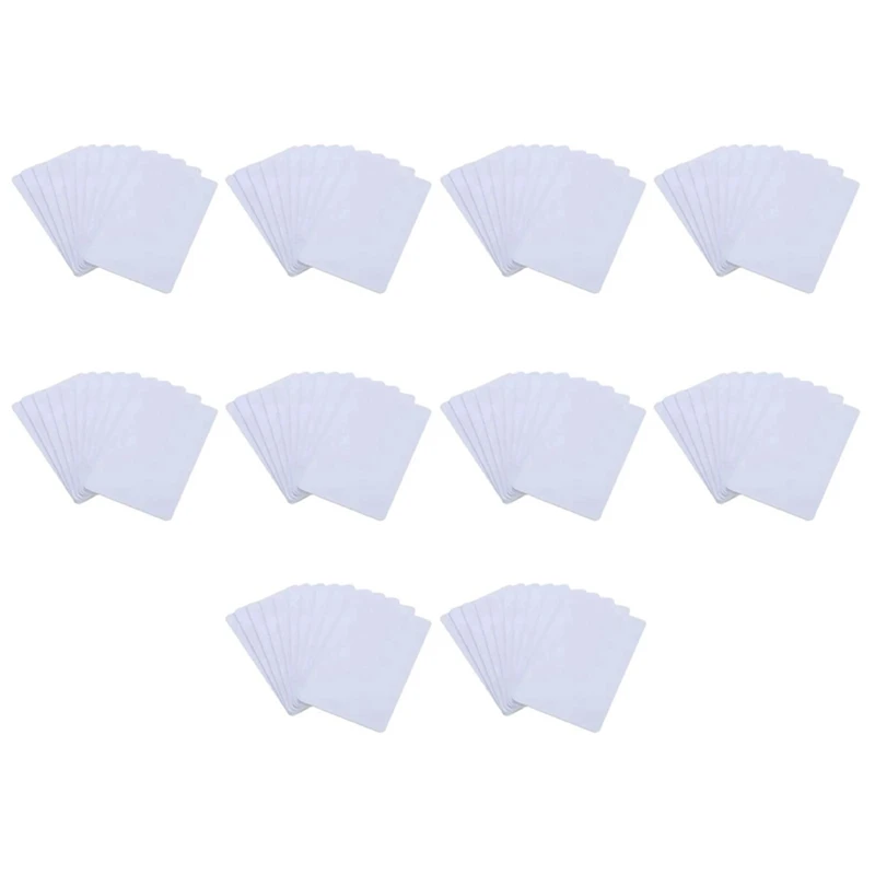 

100PCS RFID Nfcsmart Chip Badge Clone 0 Sector Writable Tag UID Access Control Thin Card 13.56Mhz Rewritable Copy Key