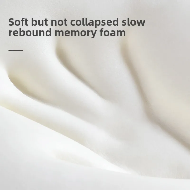 Cervical Contour Support Memory Foam Pillow Traction Cervical Relaxing Neck & Shoulder Pillow Ergonomic Sleeping Massage Pillow