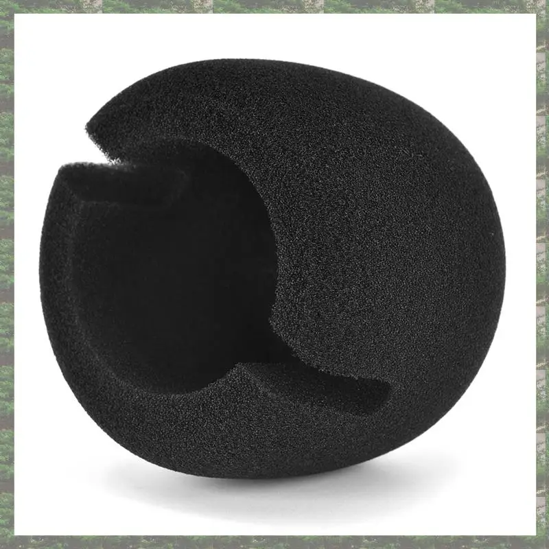 Portable Windproof Microphone Dust Cover and Filter Sponge