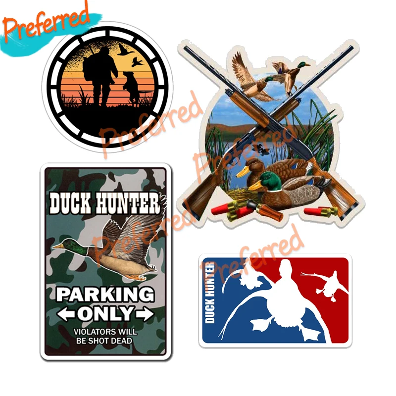 

Duck Hunting Car Sticker Decal Made of Durable Vinyl Waterproof Material, Car/truck Ship/Surf Camper /laptop and Toolbox