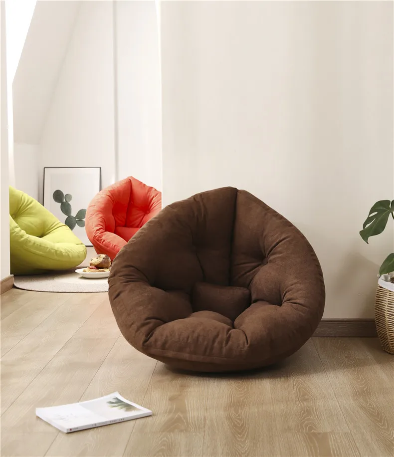 Linen Beanbag Sofas Cover Chairs, Bean Bag Chair Filler