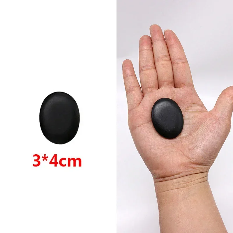 Massage Tool Hot Stone Massage Set Heater Box Relieve Stress Back Pain Health Care Lava Basalt round massage tool Stones