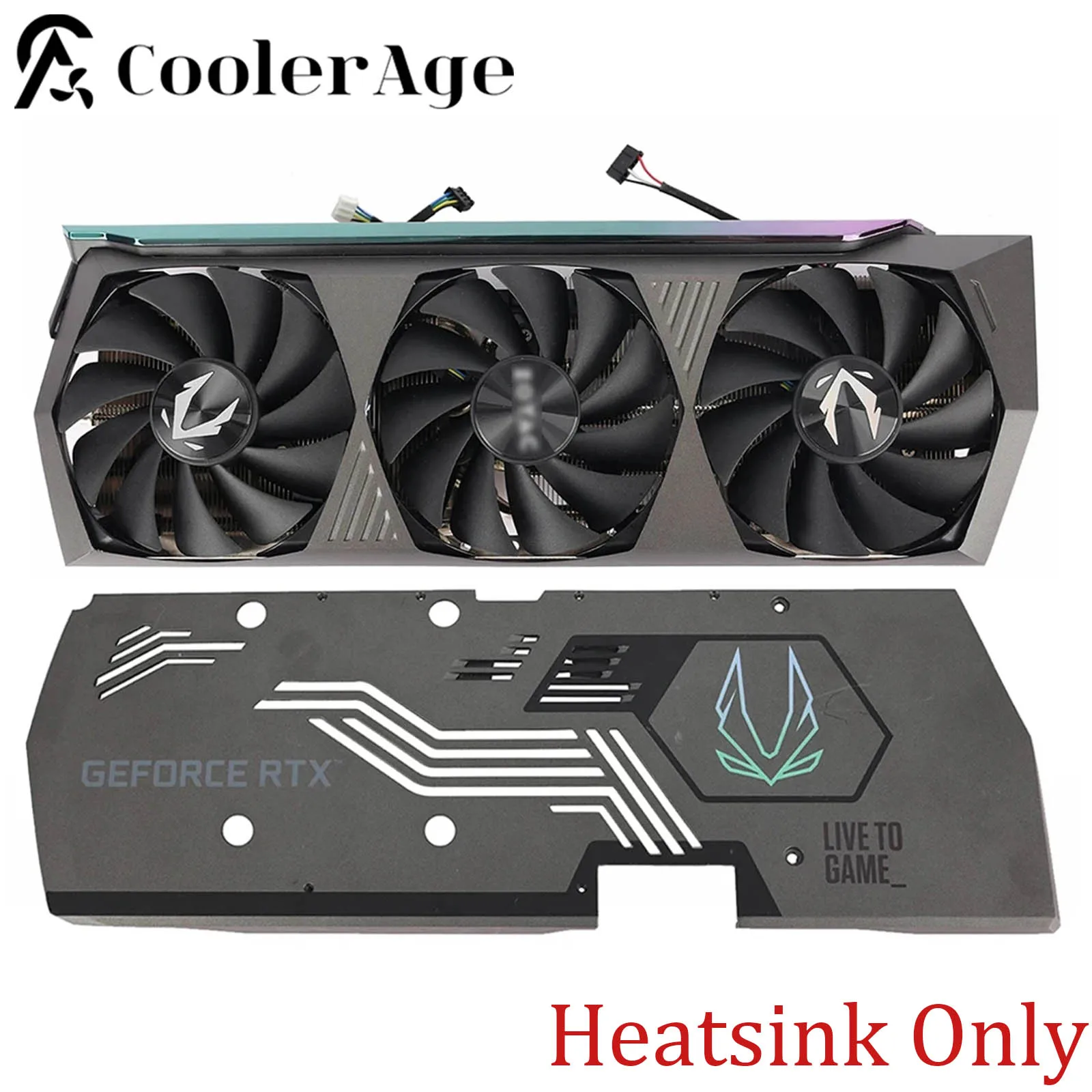 ヒートシンク付きビデオカードRadtx3070 rtx3080 rtx3080ti,zotac 