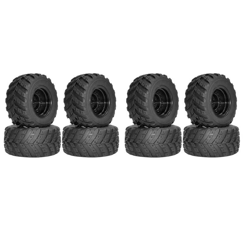 

8Pcs 97Mm Rubber Tire Tyre Wheel For HBX HAIBOXING 901 901A 903 903A 905 905A 12813 1/12 RC Car Spare Upgrade Parts