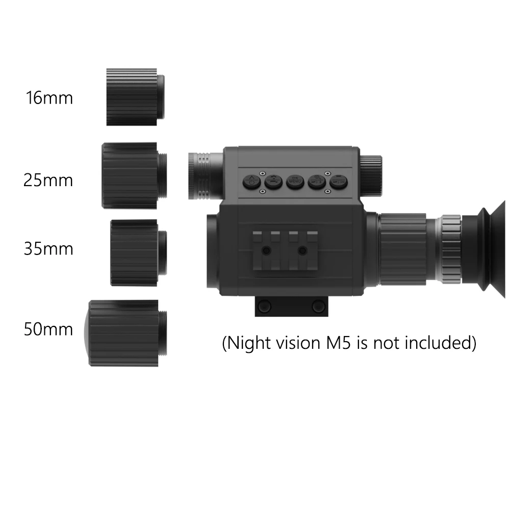 Hunting Camera Lens 16mm 25mm 35mm 50mm for Night Vision Scope M5 NK008