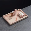 New Marble Trays Decoration Natural Lotus Green Marble Jewelry Tray 30x20cm Rectangular Bathroom Storage Tray Home Decoration 3