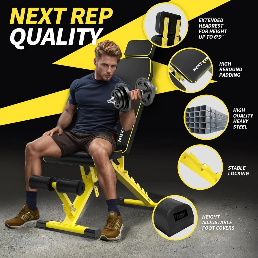 1000lb Adjustable Weight Bench 6