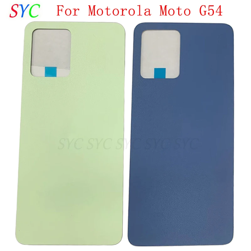 

Rear Door Battery Cover Housing Case For Motorola Moto G54 Back Cover with Logo Repair Parts