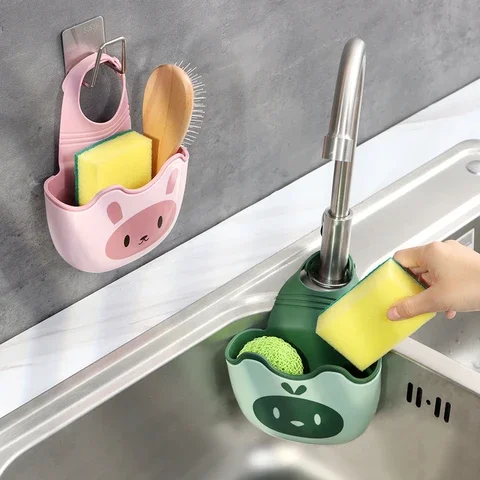 

Shelves Products Faucet Basket Hanging Rack Holder Drain Sponge Shelf Organizer Bathroom Soap Storage Accessories Sink Kitchen