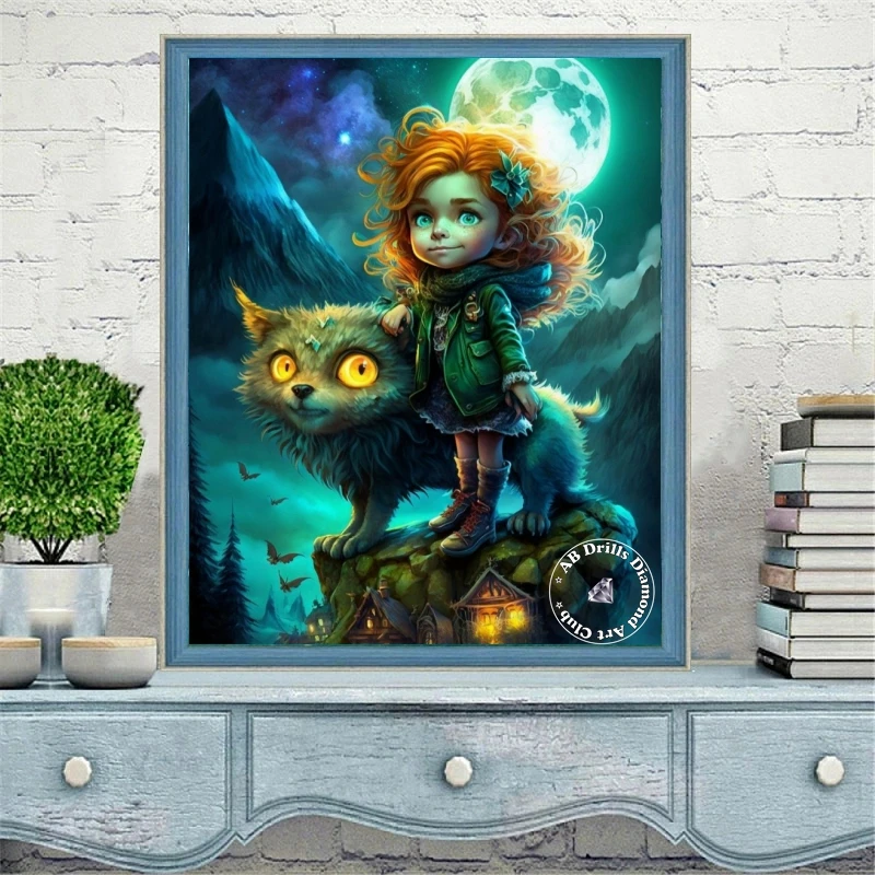 AB Diamond Painting Cute Baby Dragon Diamond Embroidery Fantasy Cartoon Art  Rhinestone Mosaic Cross Stitch Kids Gift 2023 New - AliExpress