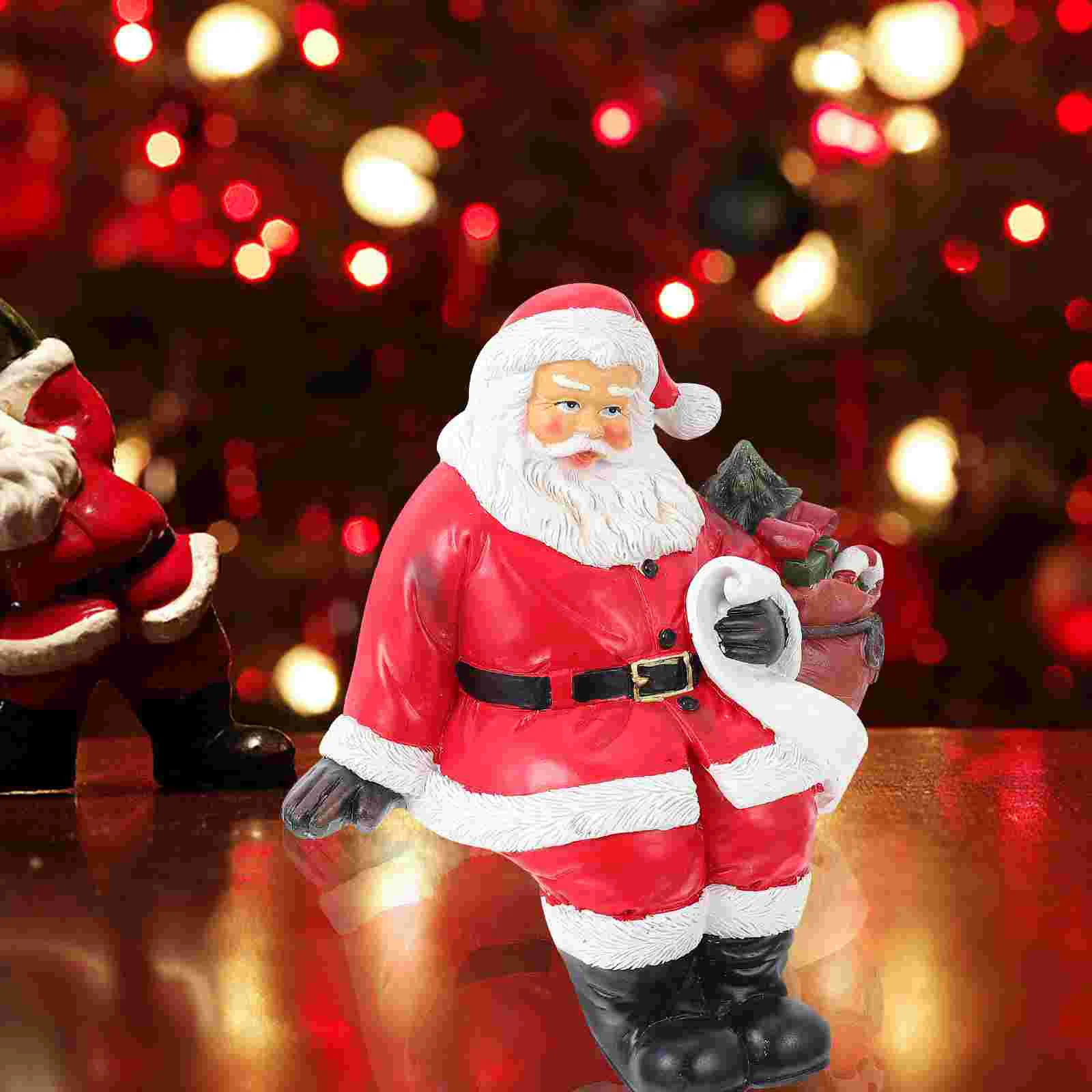 

Creative Landscape Santa Claus Christmas Decoration Christmas Resin Adornment