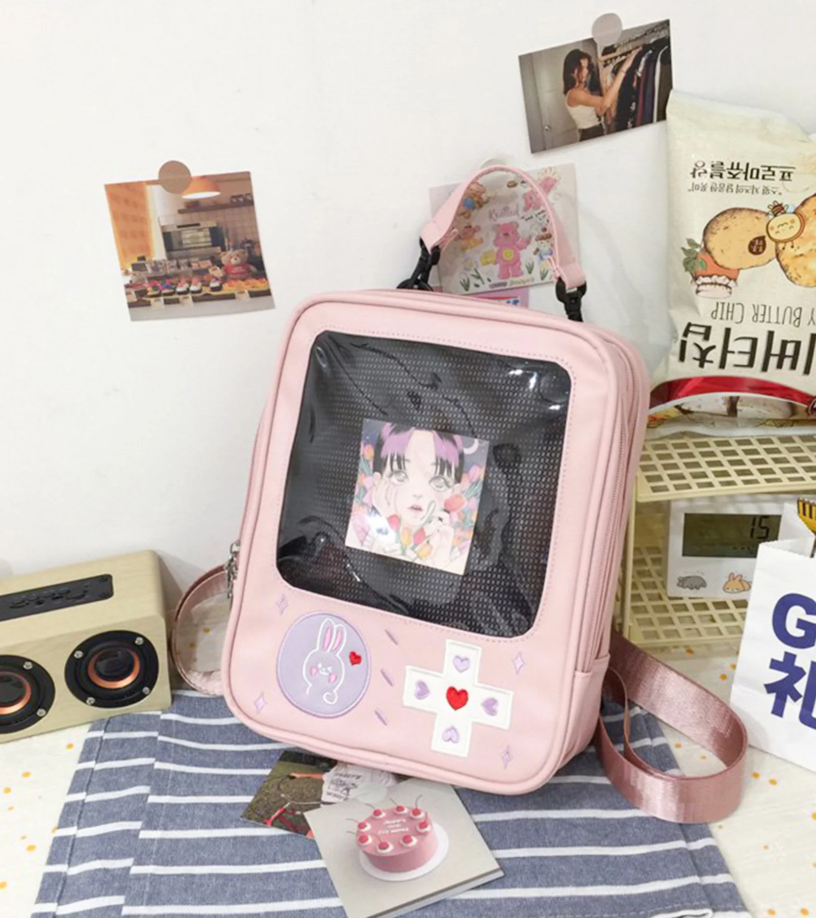 Kawaii Harajuku Game Controller Ita Style Bag