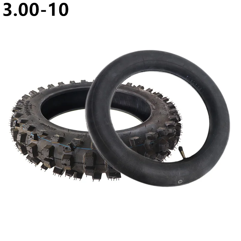 3.00-10 Érlelődik vel Alorvos csöves számára motocross Versenyzés Motorbicikli kosz Golyóstollbetét Bicaj atomik SSR SDG GY6 Roller 80/100-10