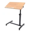 Adjustable Laptop Desk 360° Rotating Tabletop Mobile Stand Home Office Tray Standing Rolling Study Table Computer Workstation 6