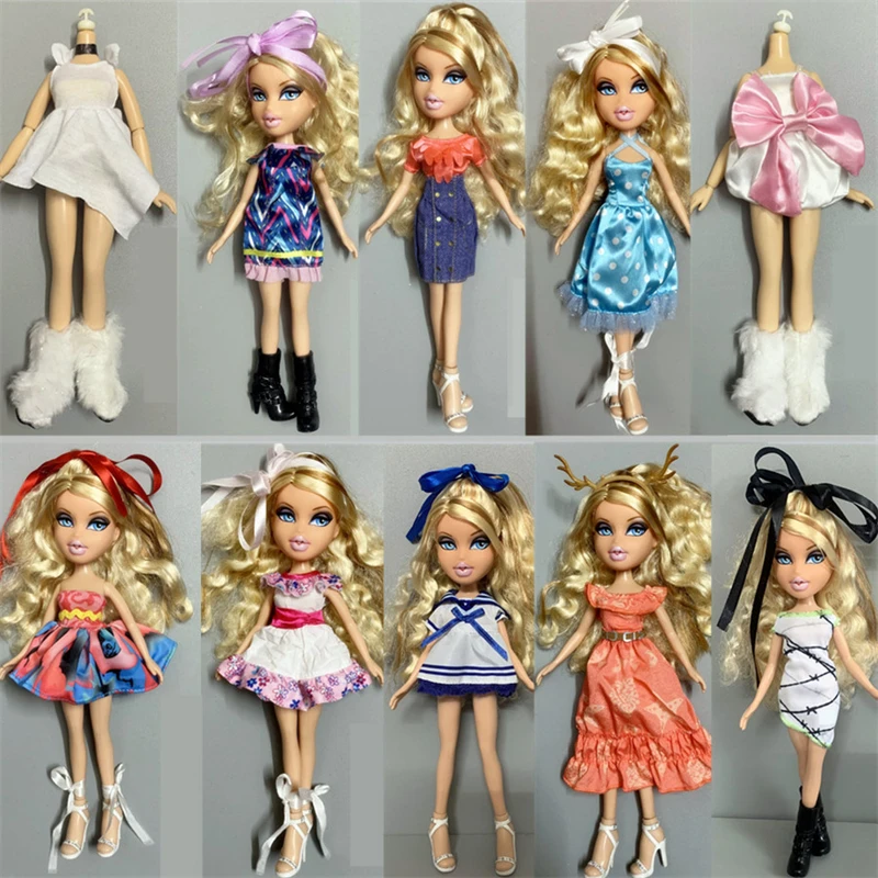 

30 см Monster High Doll для кукол Bratzes, мягкая повседневная одежда ручной работы, наряд для кукол, одежда для девочек, игрушки