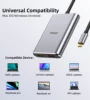 Fairikabe USB C To 2*HDMI Hub For 2 Monitors 4K@30Hz 1080P@60Hz Type C To Dual HDMI Splitter MST Fo MacBook MacOS Windows Laptop 5