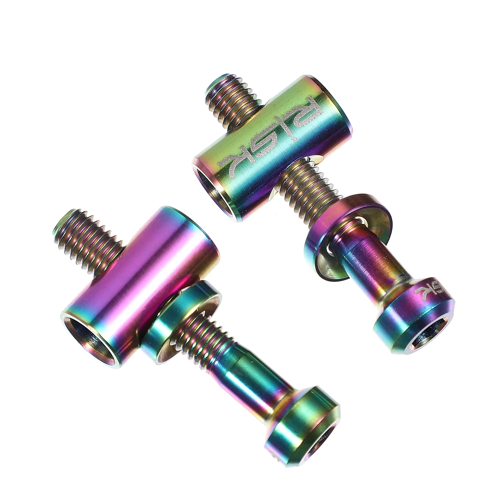 

2 Pcs Seat Post Screw Mountain Saddle Bolts Bike Seatpost Fixed Bike Seatpost Scews Round Head