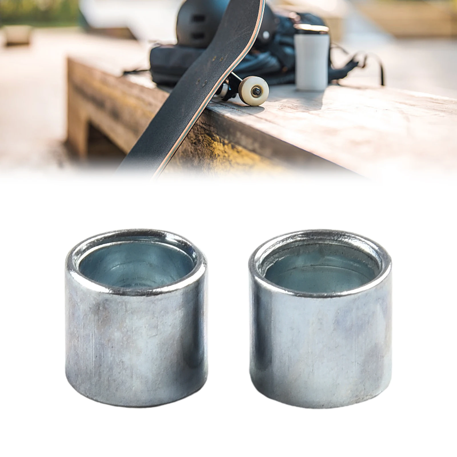 10 mm lange Lagerabstandshalter aus Legierung für Roller oder Skateboard-Räder, kompatibel mit Inline-Skates und Quad-Skates – Detail 29