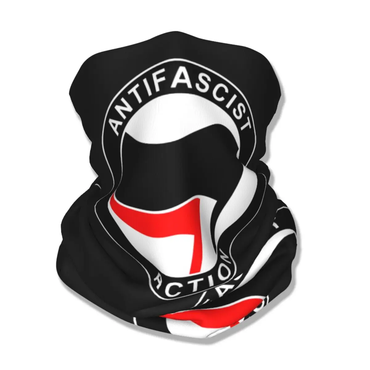 Anti Fascist Bandana Neck Gaiter Printed Face Scarf Warm Cycling Scarf Outdoor Sports For Men Women Adult Breathable cycling bandana neck gaiter bandana neck cover multifunctional bandana