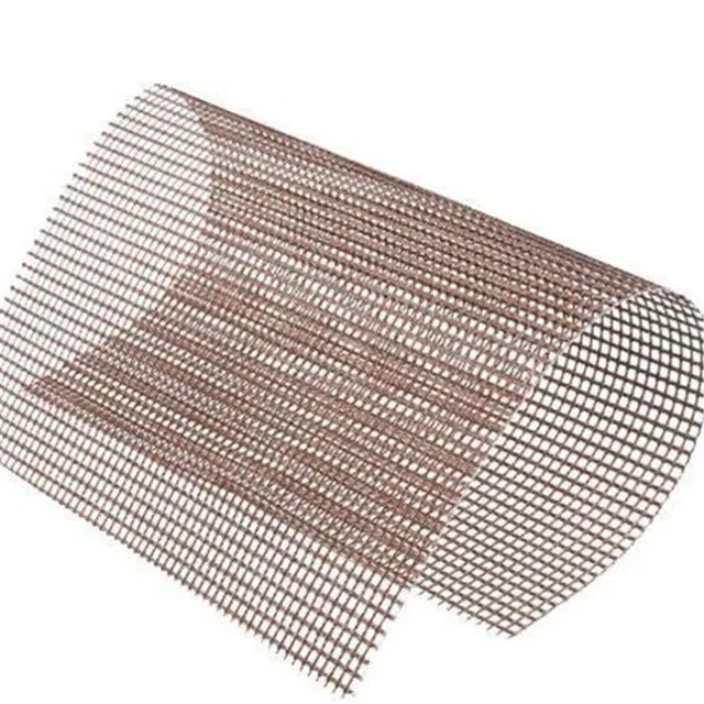 1 Pc Négyzet Alakú Nem Bot Grillező Szőnyeg Főzési Eszközök Bbq Mesh 30*40 Cm -Es Pörkölt Grillezés Konyhai - Image 4