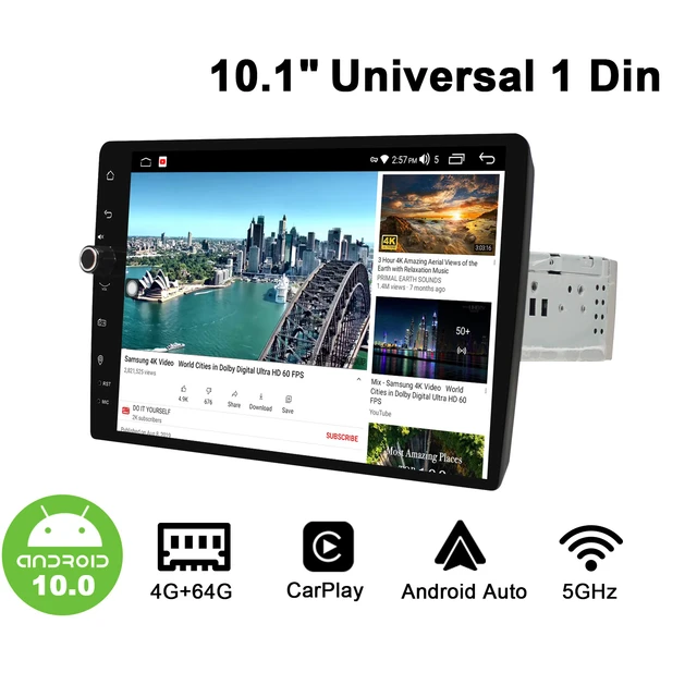 Radio coche con Pantalla 2 Din Android 10 Radio Autoradio Car Stereo 7 inch  Universal Head Unit Multimedia Carplay Android Auto - Price history &  Review, AliExpress Seller - JOYING Official Store