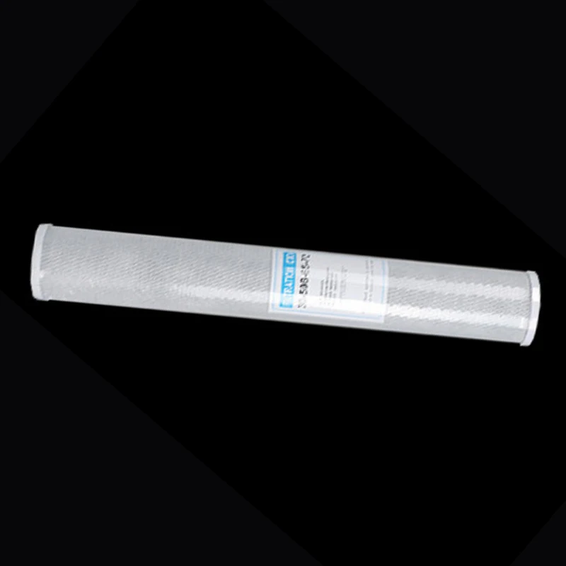 20" Universal Water Filter Activated Carbon Cartridge Filter 20 Inch Cto Block Carbon Water Purifier 2pcs
