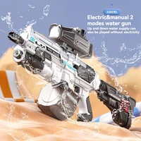 M416 Electric Water Guns Toy Automatic Manual 2 Modes Beach Blaster Powerful Summer Outdoor Toys for Children Boys Girls Adults 1
