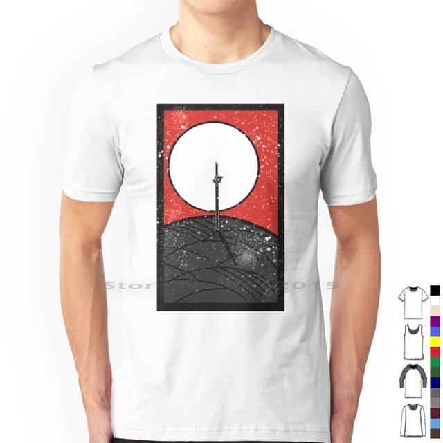 Elucidator Hanafuda Card T Shirt 100% Cotton Sao Sword Art Online