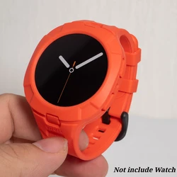 Breathable Silicone Strap and Protective Case - Watch 8Classic 46mm (O)