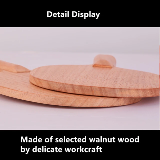 Single 1 Ply Walnut Table Tennis Blade 6/7/8mm Solid Wood Ping Pong Racket DIY Accessories 3