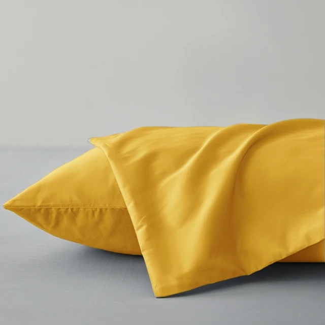Kuup 2 pièces taies d'oreiller en Polyester de couleur Pure confortable respirant Simple Style européen taies d'oreiller accessoires de literie 1