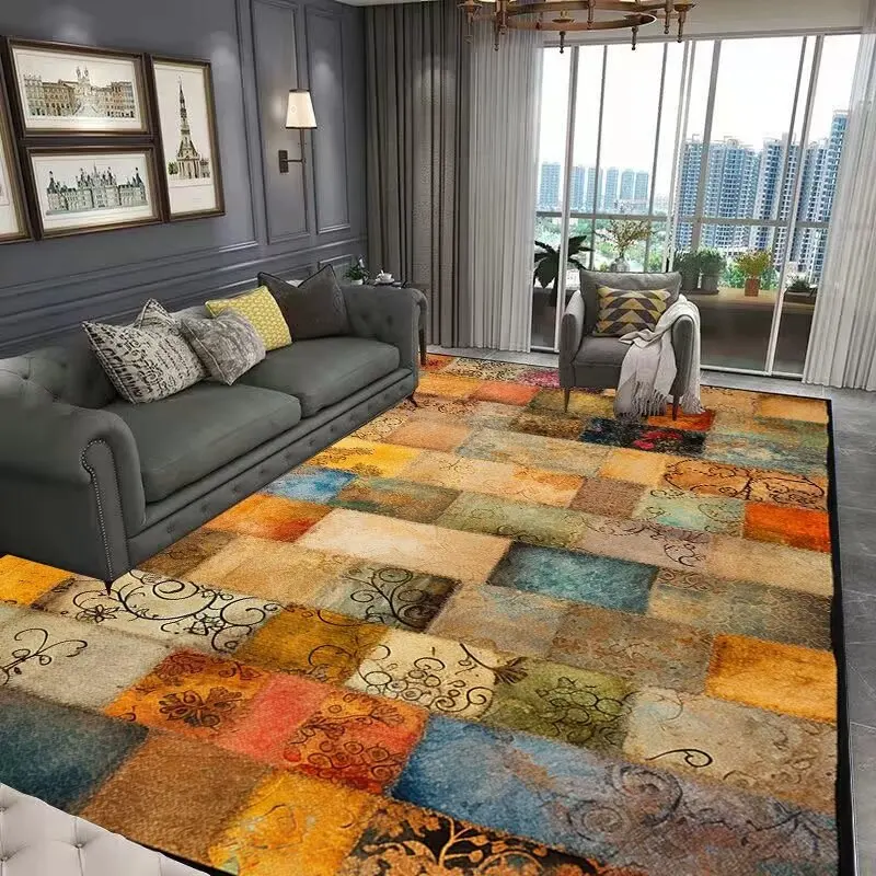 Nordic Geometric Modern Room Decor Large Area Rug for Living Room Luxury Lounge Entrance Mat Home Decorations Bedroom Carpets 4