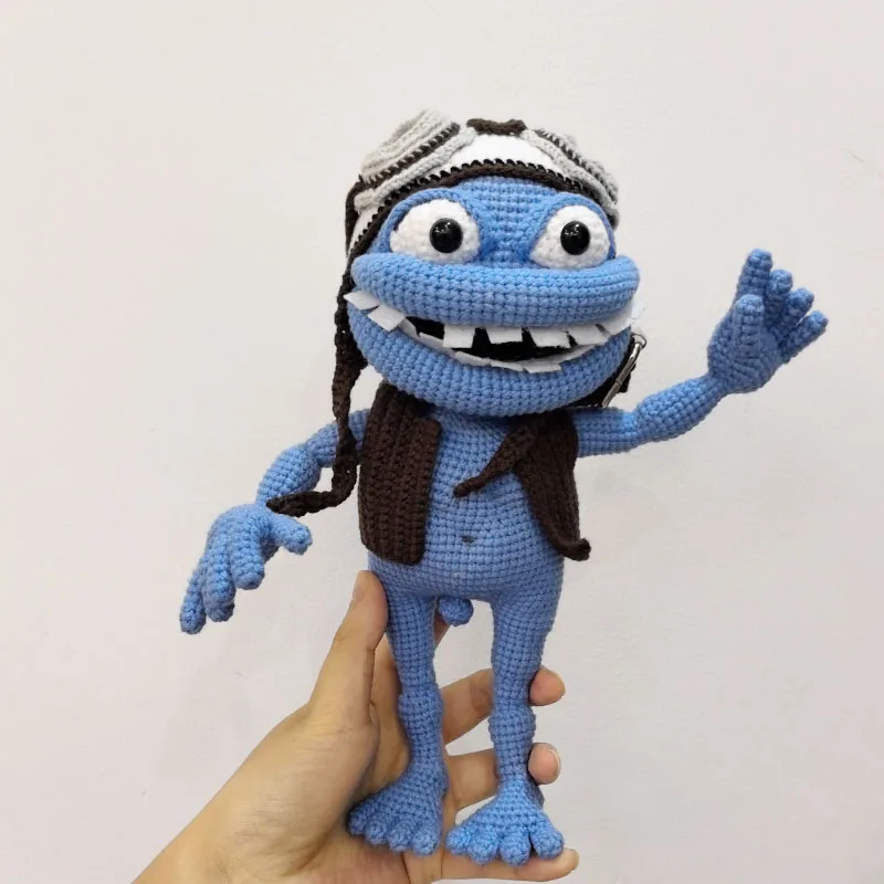 Crochet Dolls Anime Doll Crazy Frog Birthday Gifts Home Deco