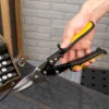 Deli Multifunctional Metal Sheet Cutting Scissor Aviation Snip Straight Cutter Scissor Industrial Professional Hand Tool 6