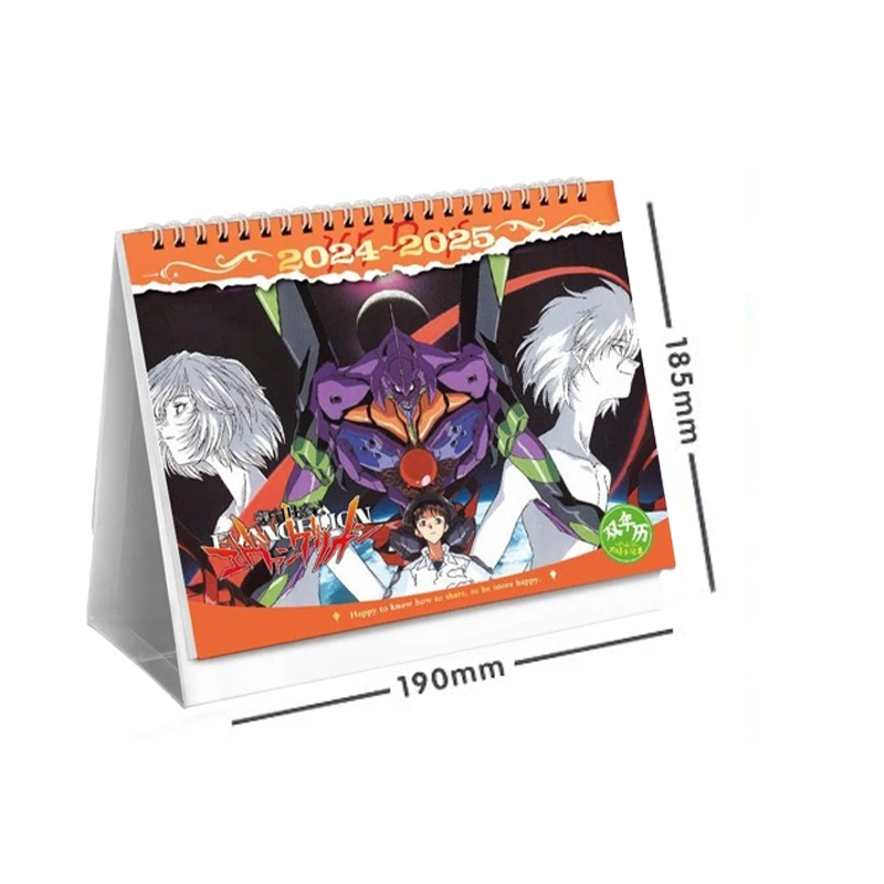 EVANGELION 2024-2025 Desk Calendar Anime Coil Calendar Daily