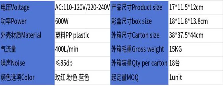 600W High Power Electric Balloon Pump - EU Plug