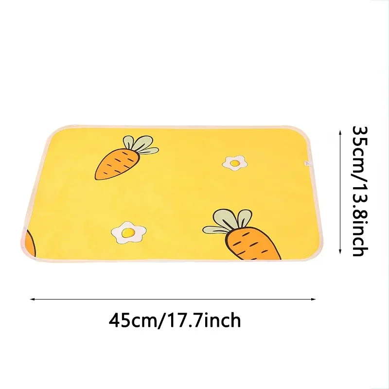 Diaper Changing Pad Diaper Changing Mat Mattress Urine Mat Waterproof Washable Mattress Urine Mat for Baby Toddlers Cute Cartoon Bed Protector Diaper Bedding Urine Pads Cloth Breathable